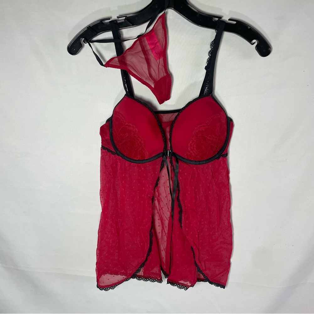 LaSenza baby doll lingerie set